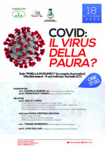 Covid virus paura