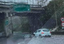 Allagamento dell’autostrada A18 Messina-Catania: tratto chiuso tra Fiumefreddo e Giarre. Codacons diffida il CAS e chiede interventi urgenti Allagamento autostrada A18