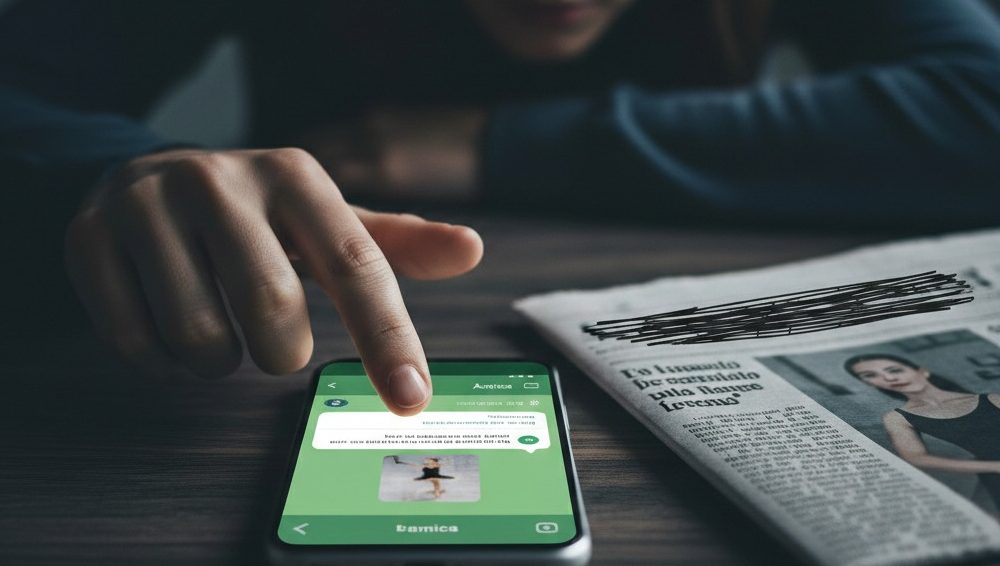 truffa whatsapp ballerina