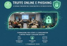 TRUFFE ONLINE E PHISHING: A CATANIA L’INCONTRO DEL CODACONS PER LA SICUREZZA DIGITALE sicurezza digitale truffe online