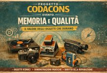 Progetto Codacons, Evento: ”Memoria e Qualità” il valore degli oggetti che durano evento memoria e qualità