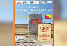 IV CORSO DI LINGUA E CULTURA SICILIANA “ACI E GALATEA” corso lingua e cultura siciliana