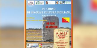 IV CORSO DI LINGUA E CULTURA SICILIANA “ACI E GALATEA” corso lingua e cultura siciliana