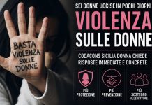 Violenza sulle donne, Codacons Sicilia Donna chiede interventi urgenti prima che sia troppo tardi Violenza sulle donne
