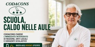 Scuola, caldo nelle aule: Codacons chiede l’immediato intervento di regione, enti locali e dirigenti scolastici caldo nelle aule