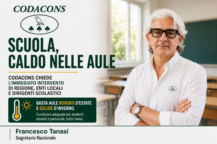 caldo nelle aule