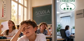 Scuole roventi, Tanasi (Codacons) a istituzioni e presidi: spegnete i climatizzatori dei vostri uffici aule roventi