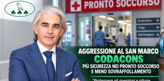 Pronto soccorso, Codacons chiede più sicurezza e meno sovraffollamento dopo l’aggressione al San Marco Aggressione al San Marco