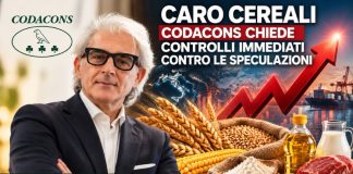 Prezzi record dei cereali, Codacons lancia l’allarme rincari rincari prodotti alimentari